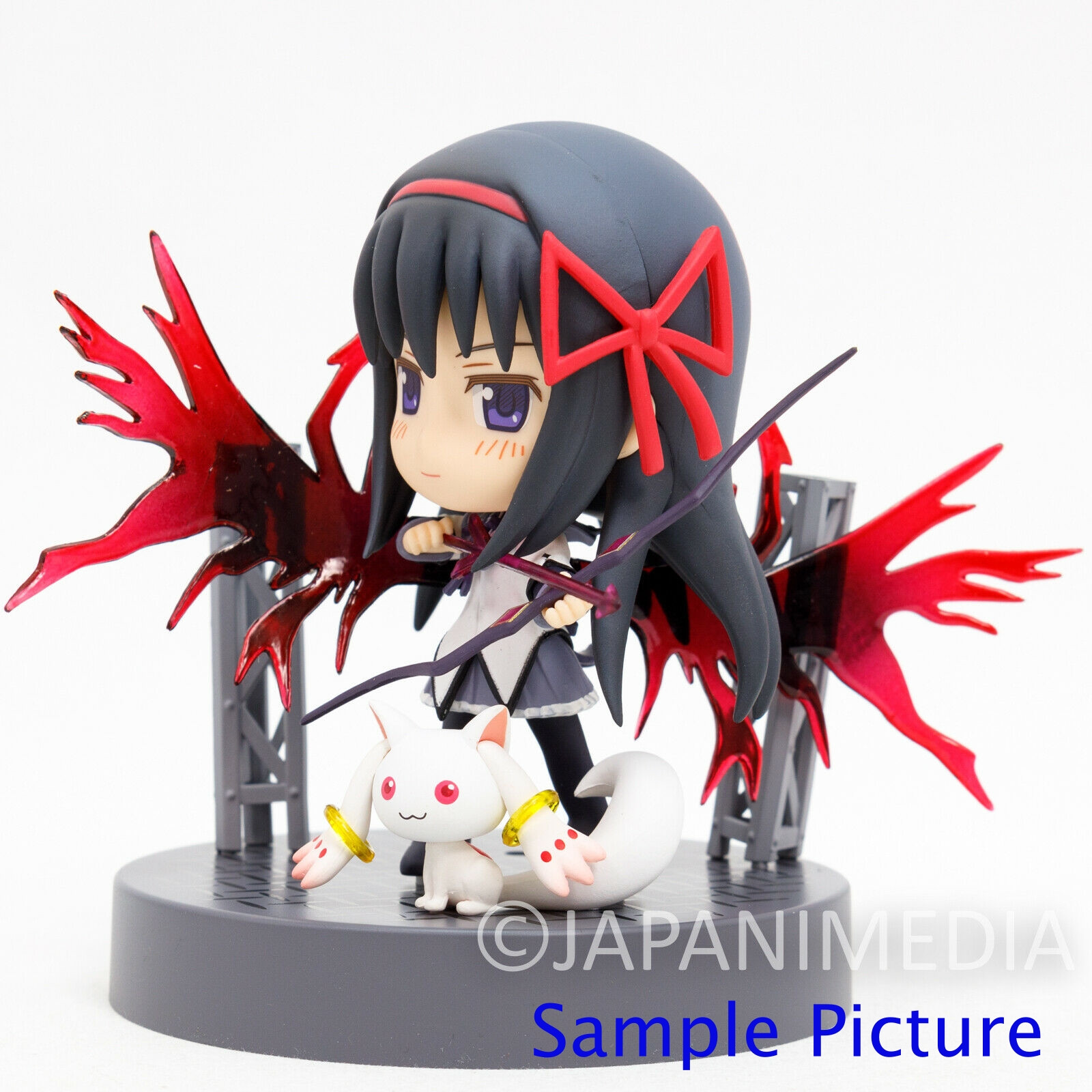 Puella Magi Madoka Magica Homura Akemi Kyun Chara-Vignette Figure JAPAN  ANIME - Japanimedia Store